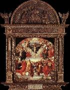 Albrecht Durer The Adoration of the Holy Trinity oil painting on canvas